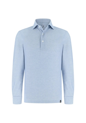 Boggi Milano jersey polo shirt - Blue