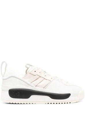 Y-3 Rivalry leather sneakers - Neutrals