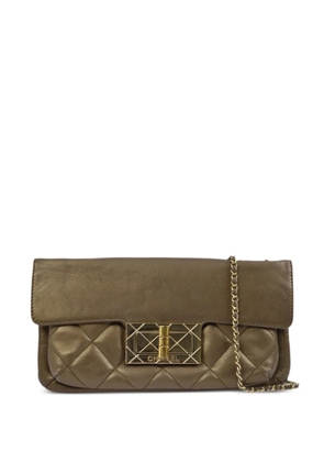 CHANEL Pre-Owned 2005 Double Chain shoulder bag - Brown