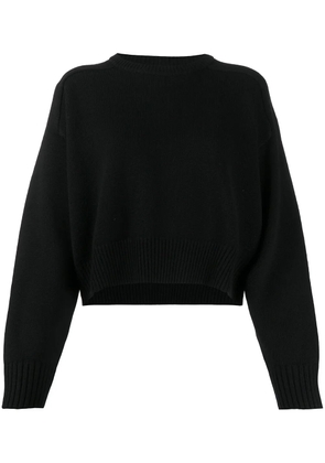 LouLou de Saison cropped knit jumper - Black