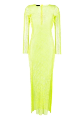 Santa Brands semi-sheer dress - Green