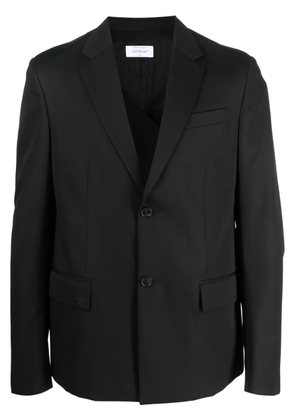 Off-White single-breasted wool blazer - Black