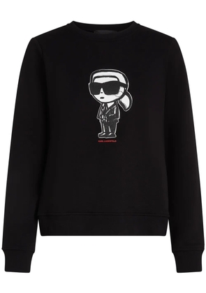 Karl Lagerfeld Ikon sketch sweatshirt - Black