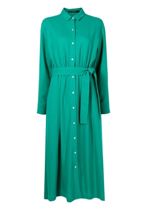 Lenny Niemeyer tied-waist midi shirtdress - Green
