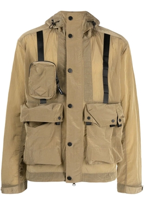 Spoonyard lightweight hooded shell jacket - Brown