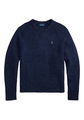 Polo Ralph Lauren embroidered-logo sweater - Blue