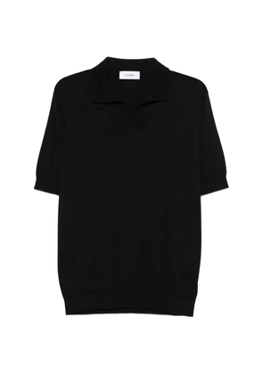 Lardini knit polo shirt - Black