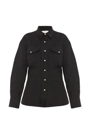Studio Nicholson buttoned pocket shirt - Black