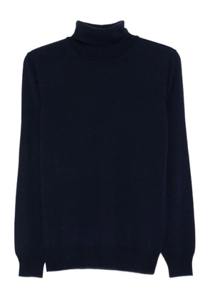 Kangra turtleneck long-sleeve sweater - Blue