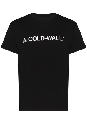 A-COLD-WALL* logo-print cotton T-shirt - Black