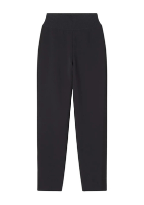 Lanvin ribbed-waistband trousers - Black