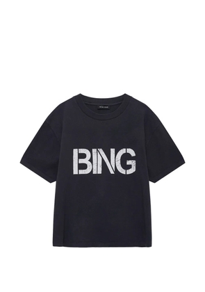 ANINE BING printed T-shirt - Black