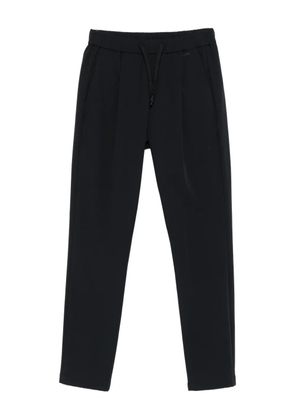 Herno pleated drawstring trousers - Black