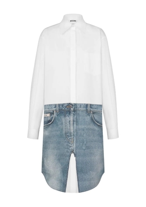 Moschino layered midi dress - White