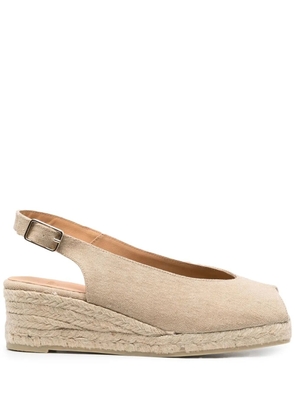 Castañer 50mm Dosalia slingback espadrilles - Neutrals