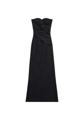 Blumarine sweetheart-neck gown - Black