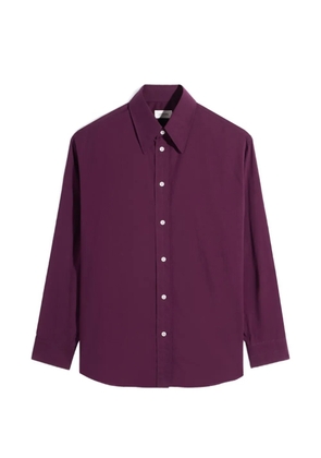 LEMAIRE classic cut soft shirt - Purple