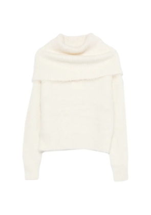 TOTEME funnel-neck sweater - White