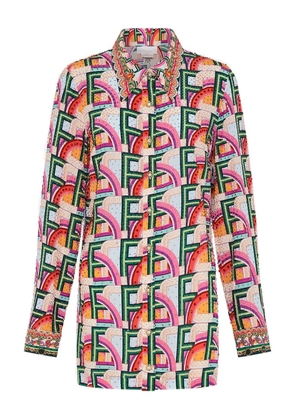 Camilla printed dress - Pink