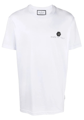 Philipp Plein logo-print short-sleeve T-shirt - White