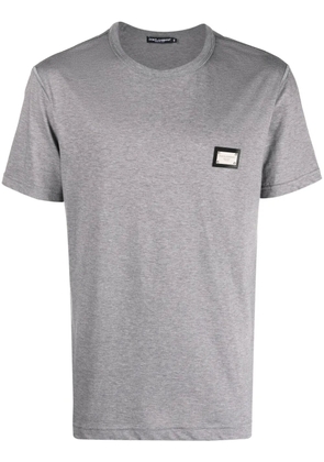 Dolce & Gabbana DG Essentials round-neck T-shirt - Grey
