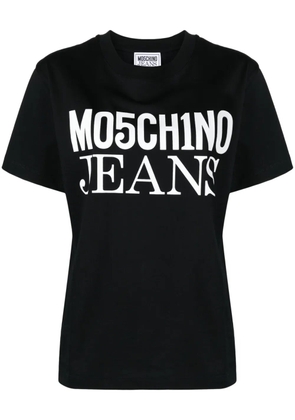 Moschino logo-print cotton T-shirt - Black
