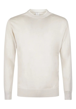 Eleventy long-sleeved sweater - White