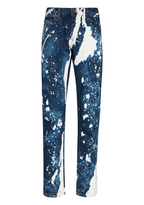 Palm Angels Galaxy Dye slim-fit jeans - Blue