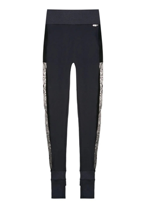 AMIR SLAMA GYM SLAMA GYM + MANLY performance leggings - Black