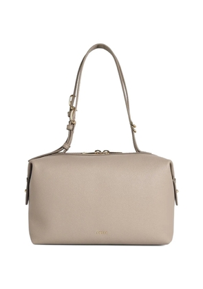 Furla adjustable-strap leather shoulder bag - Neutrals