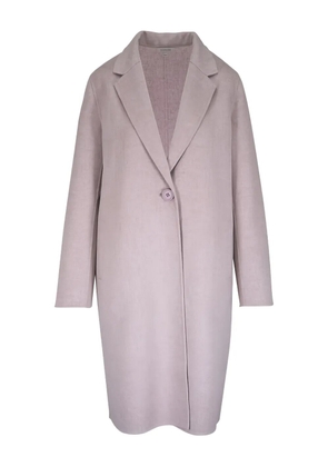 Kinross Cashmere buttoned coat - Neutrals