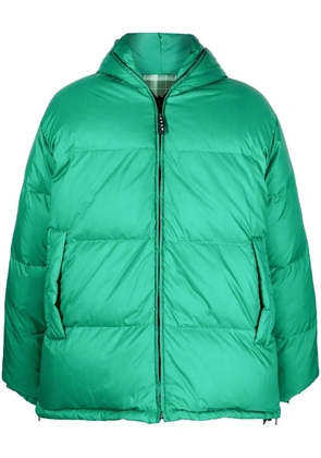Marni reversible padded hooded coat - Green