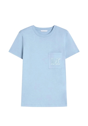 Max Mara chest-pocket T-shirt - Blue