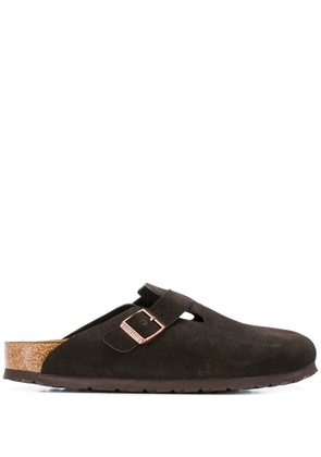 Birkenstock Boston suede clogs - Brown