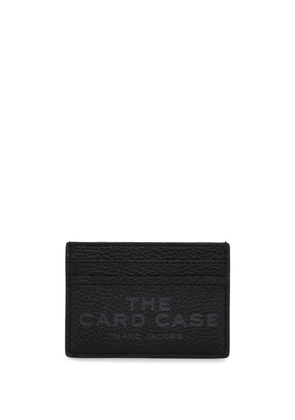 Marc Jacobs logo-print leather cardholder - Black