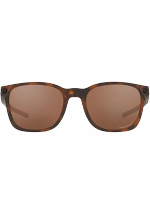 Oakley Ojector rectangle-frame sunglasses - Brown