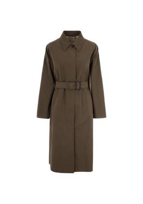 Max Mara belted trench coat - Green