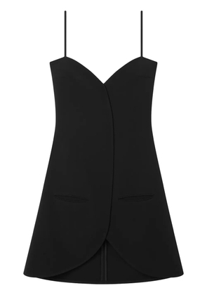 Courrèges Ellipse mini dress - Black