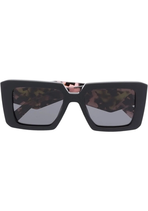 Prada Eyewear Symbole oversized square-frame sunglasses - Black
