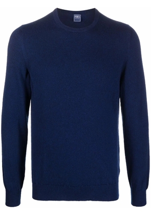 Fedeli fine cashmere jumper - Blue