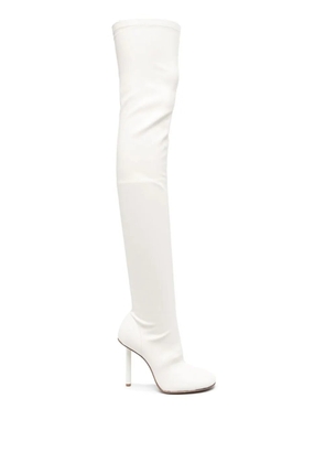 Le Silla Karlie 110mm thigh-high boots - White