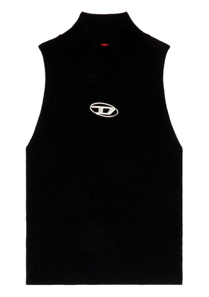 Diesel M-Onervax mock-neck top - Black
