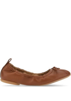 Hogan H684 ballet flats - Brown