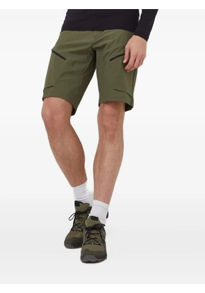 Colmar logo-print shorts - Green