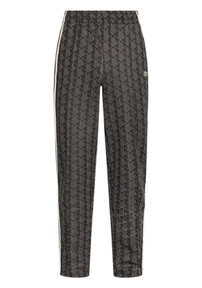 Lacoste Paris monogram track pants - Black