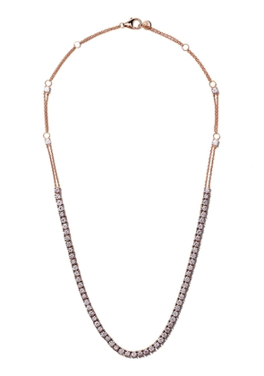 ALINKA 18kt rose gold RIVIERA diamond necklace