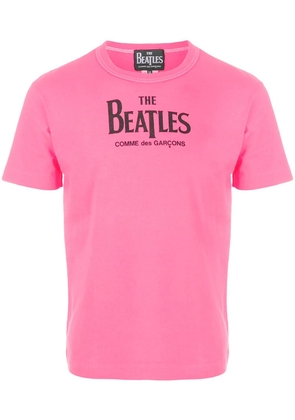 Comme Des Garçons The Beatles T-shirt - Pink