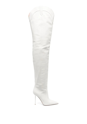 Paris Texas 115mm Paloma boots - White