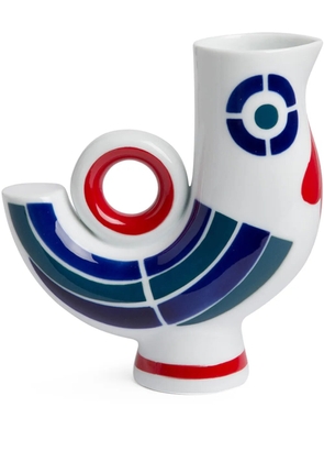 Sargadelos Cock GA 3 decorative vase (190mm) - White