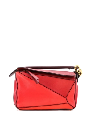 Loewe Pre-Owned Puzzle Bag Leather Small satchel - Red